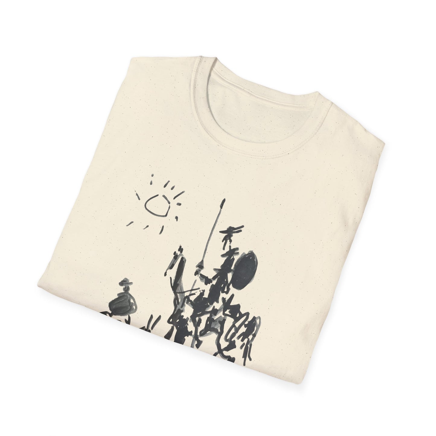 1955 don quixote illustration by pablo ruiz picasso tshirt