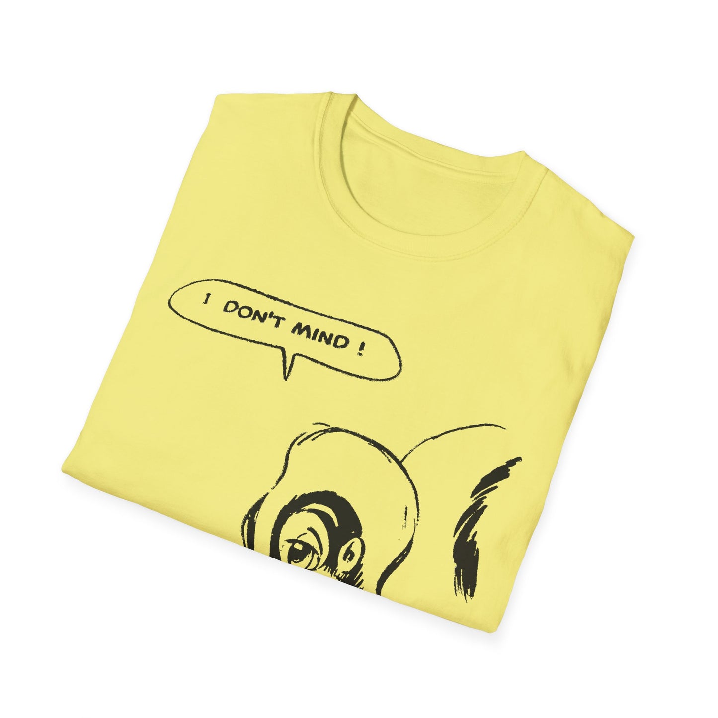 i don't mind cartoon skunk from old comic book tshirt