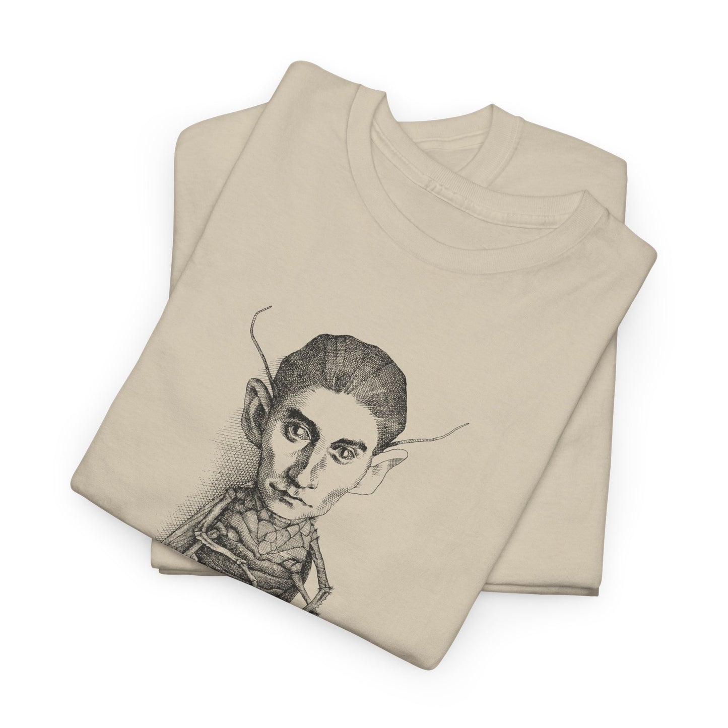 1970s drawing of franz kafka by rogelio naranjo tshirt