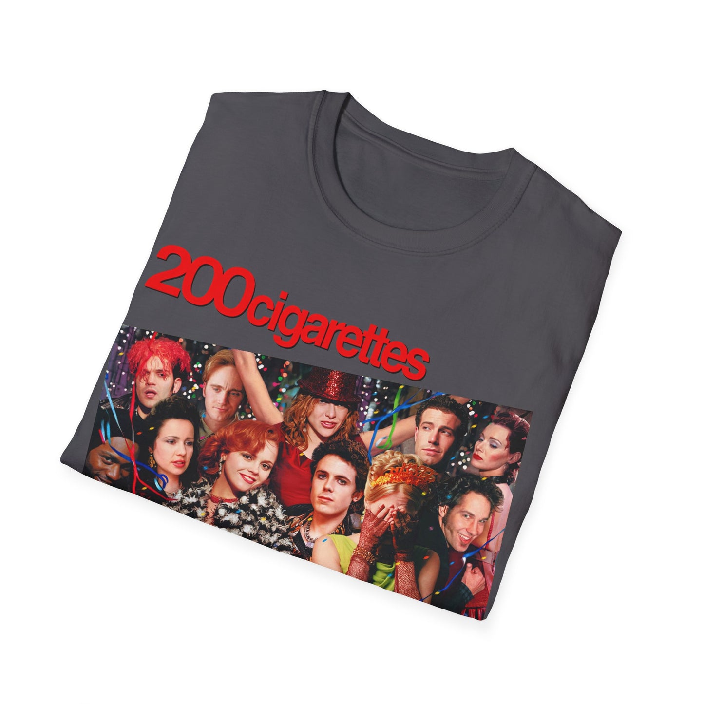 1999 movie poster tshirt 200 cigarettes