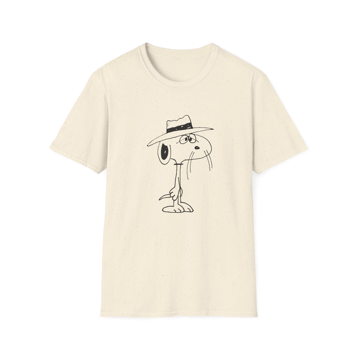 snoopy's brother spike original hand drawn fan art tshirt