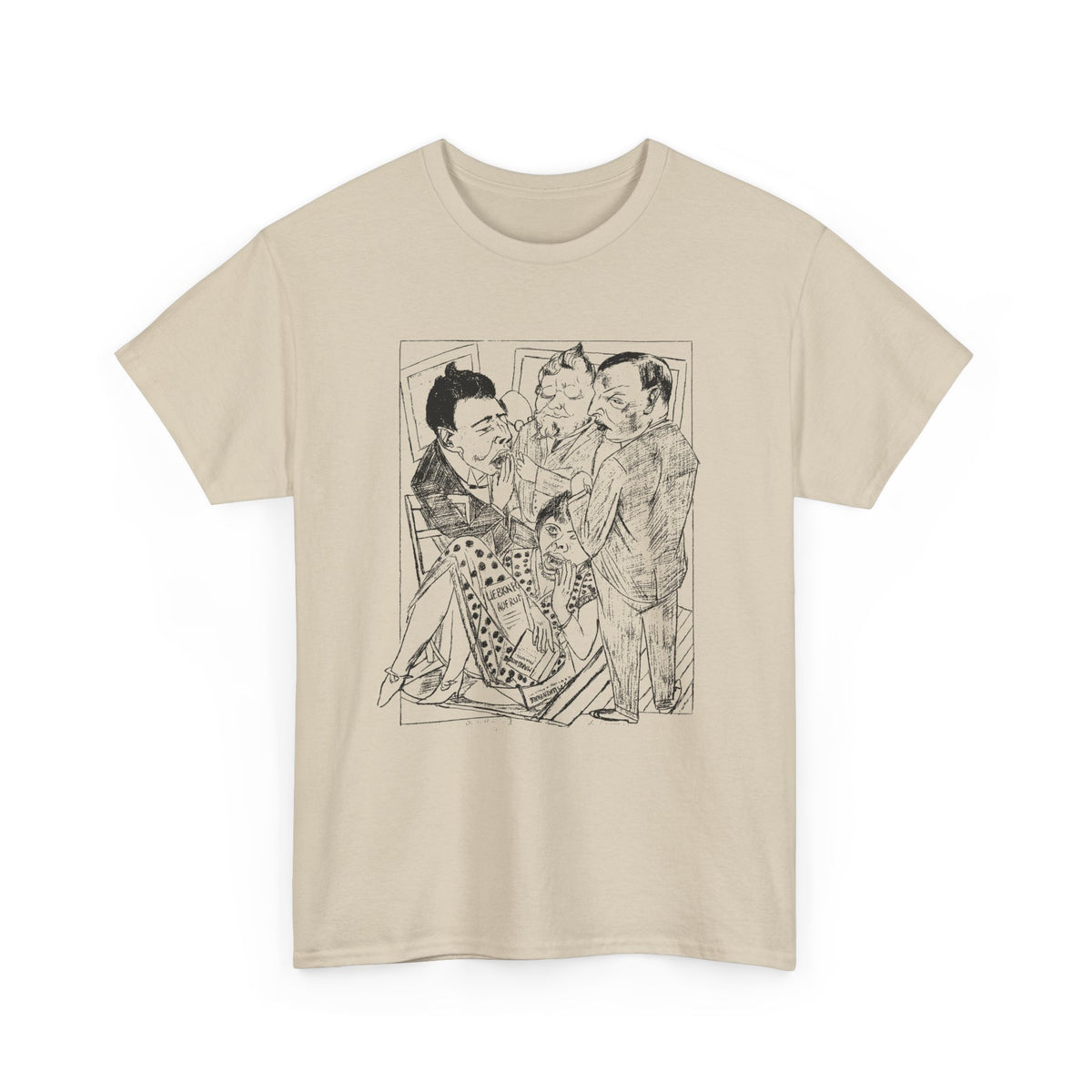 1922 max beckman lithograph  the dissappointed II tshirt