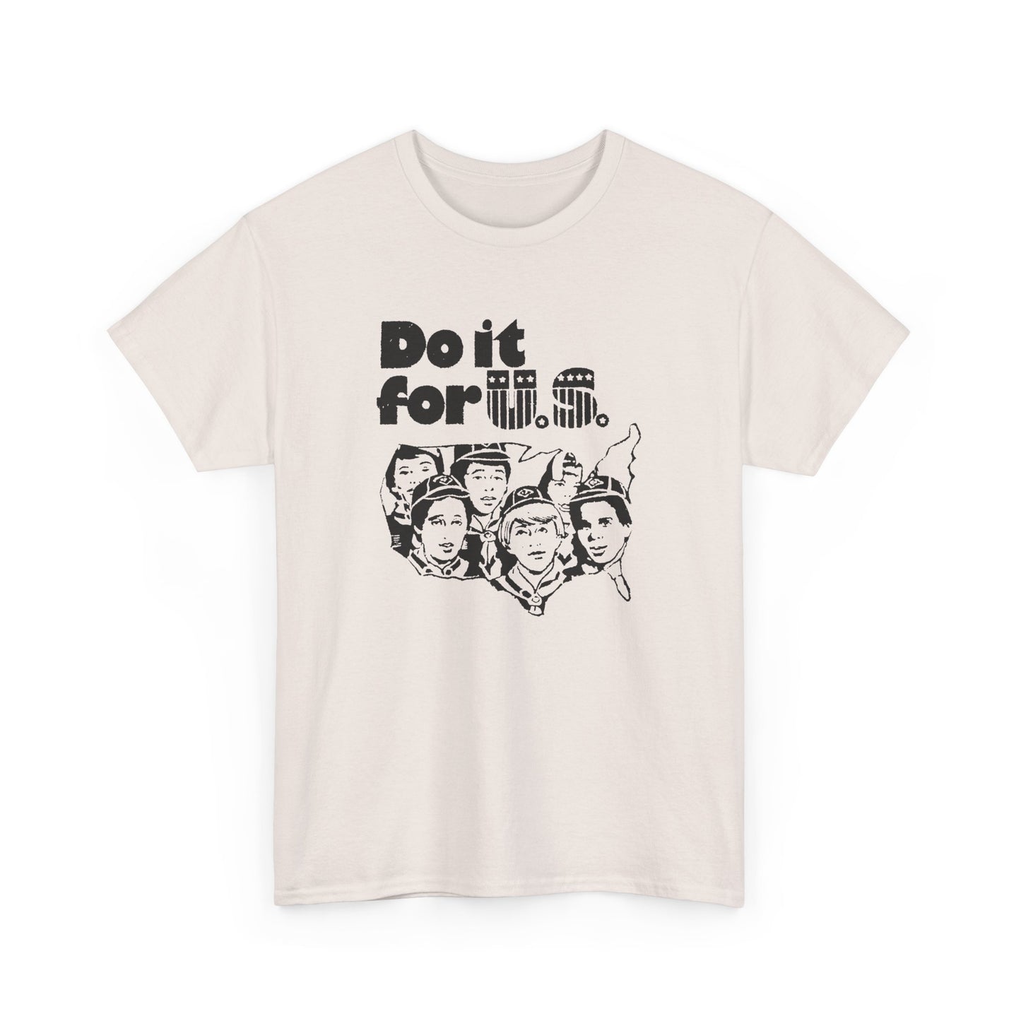 do it for us old boyscouts ad encouraging people to vote in the 1976 election tshirt