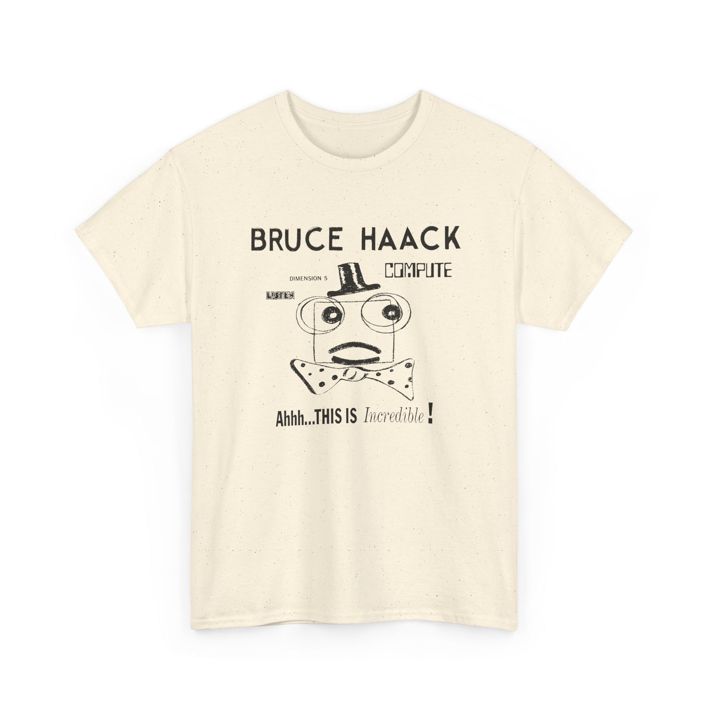 bruce haack fan edit tshirt