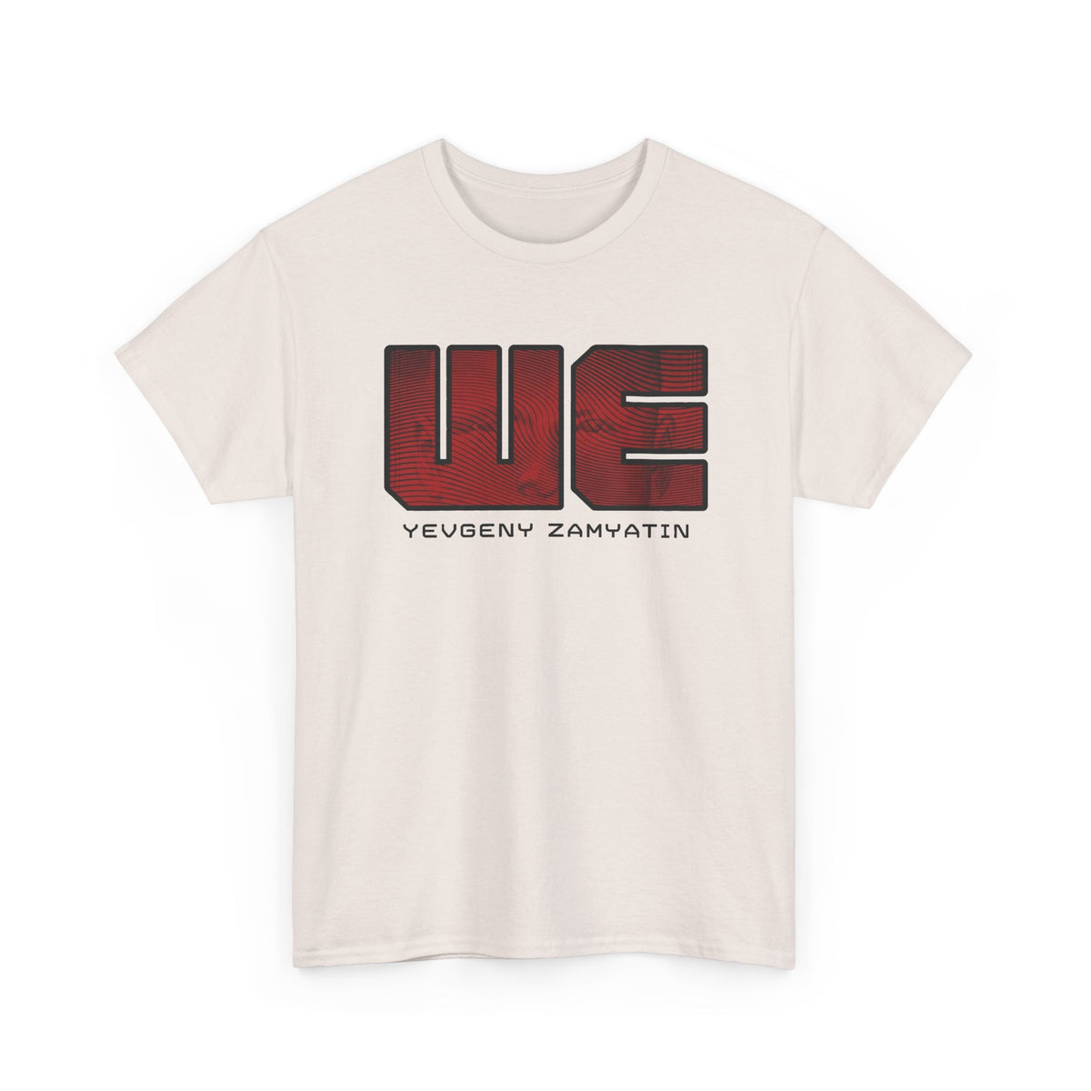 dystopian novel we by yevgeny zamyatin alternate book cover tshirt