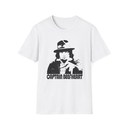 captain beefheart without the trout mask black stencil tshirt