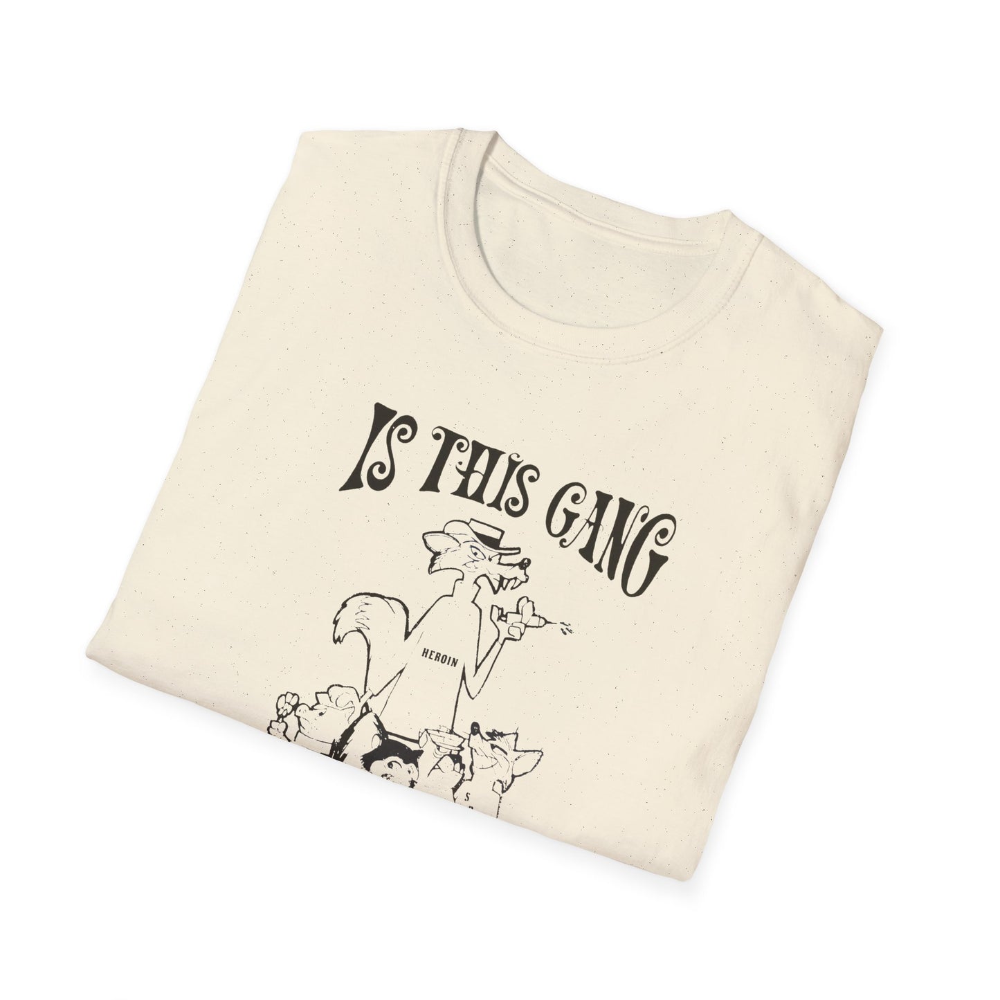 1960s/70s anti drug poster is this gang worth dying for? by smartset smarteen s.o.s tshirt