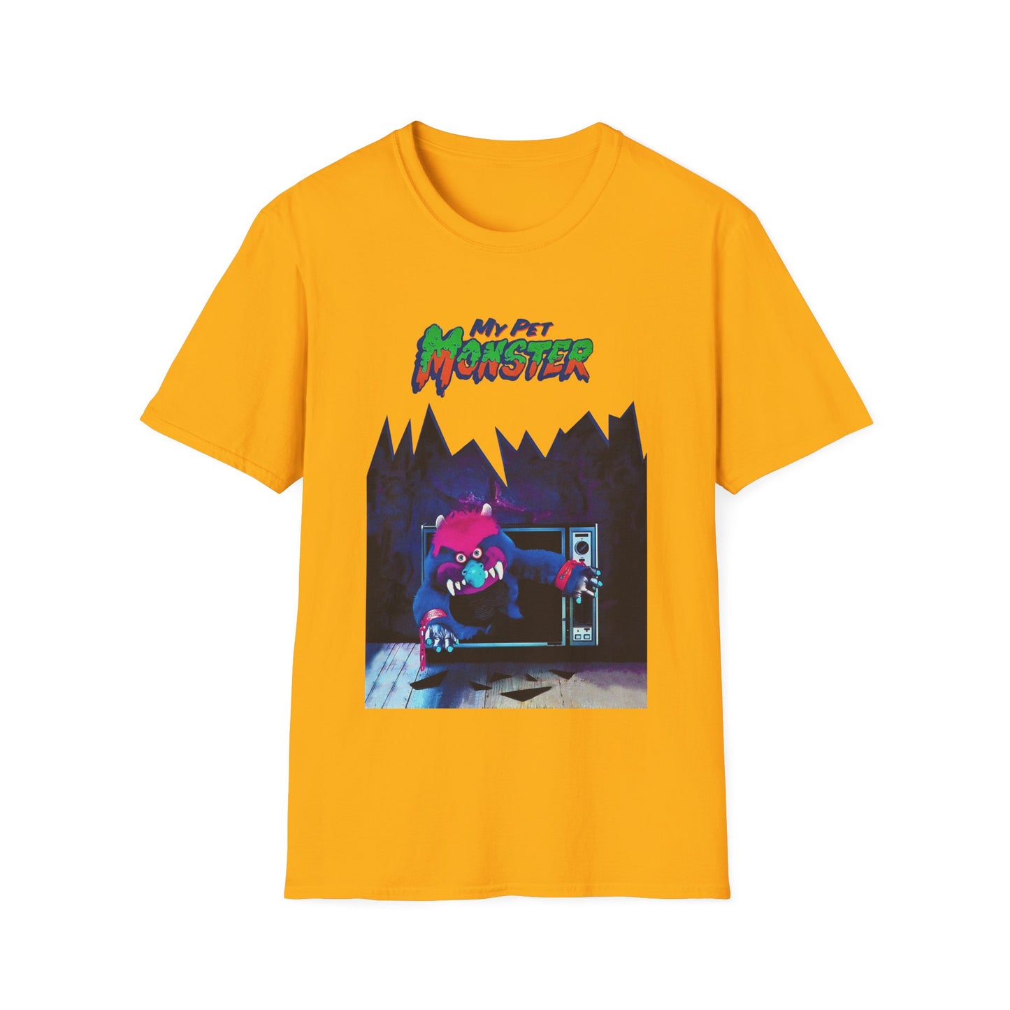 my pet monster 1980's cartoon tshirt