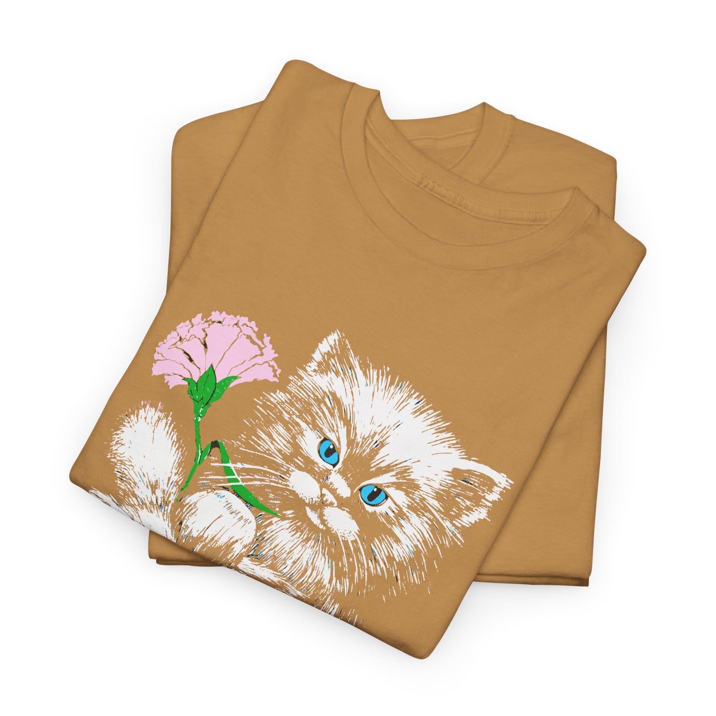 1980s distressed vintage cats reproduction tshirt