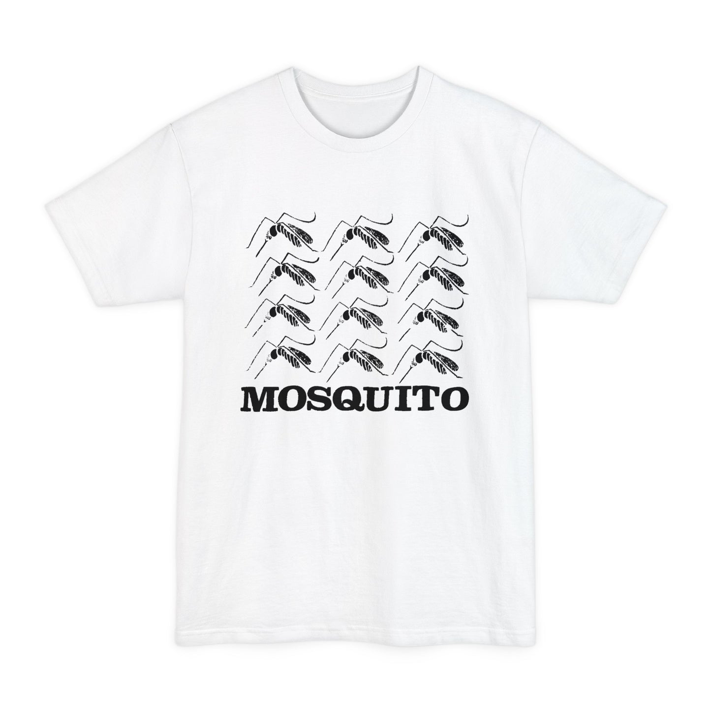 oversized mosquito reproduction unisex tall beefy tshirt