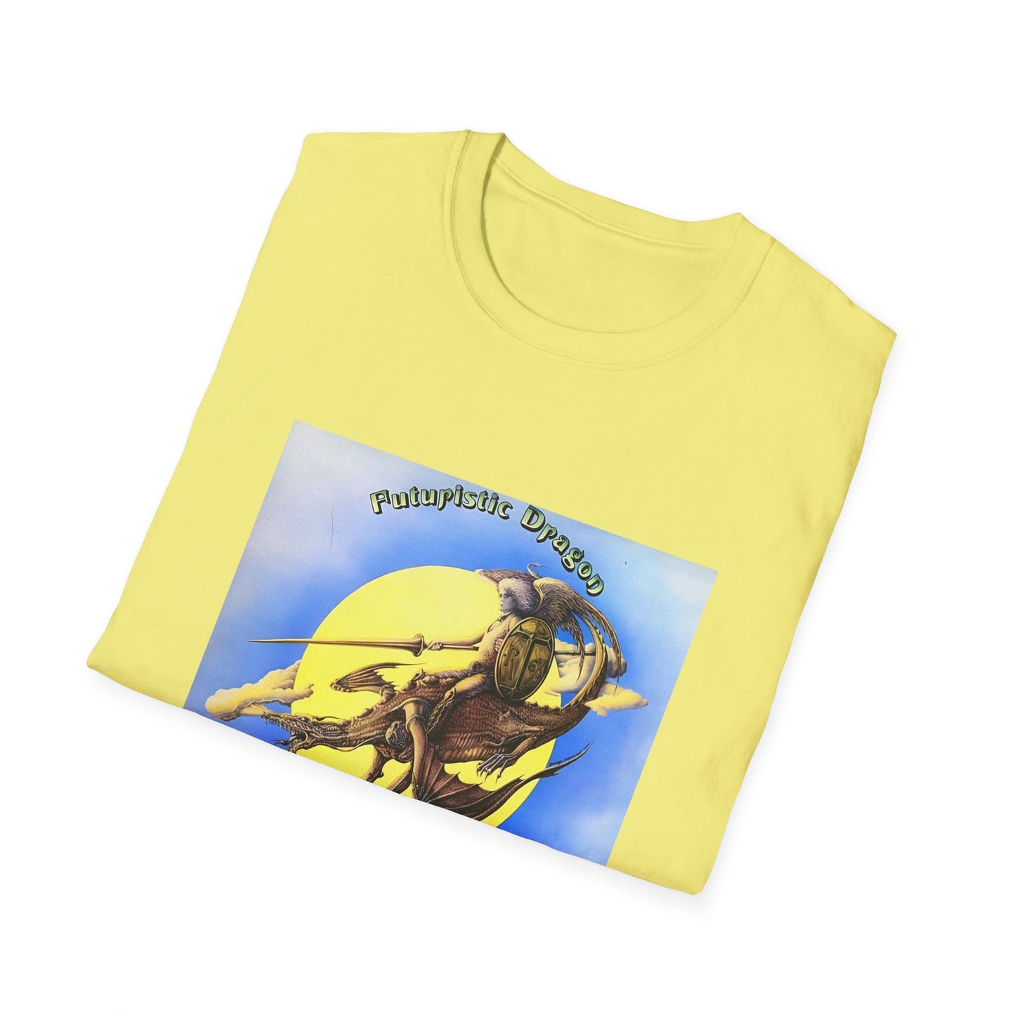 t. rex 1976 futuristic dragon album tshirt