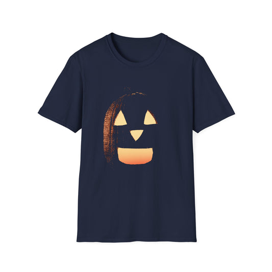 halloween 1978 tv guide ad art pumpkin tshirt