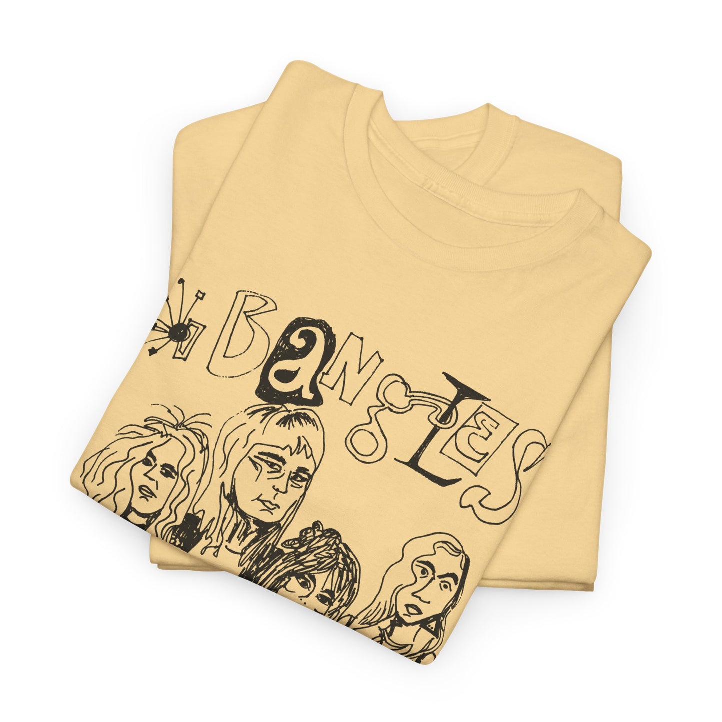 the bangles band original drawing tshirt