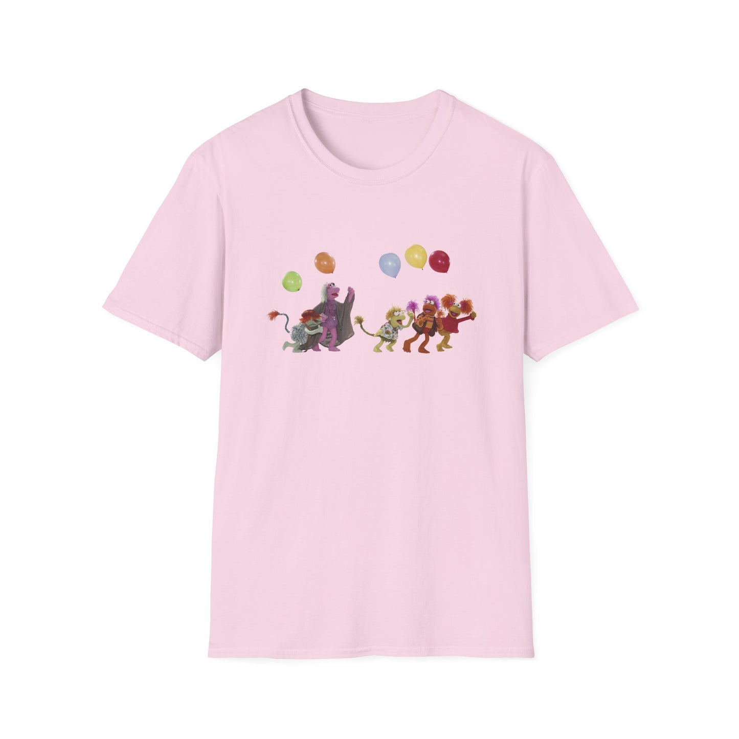 fraggle rock 1983 tv show light tshirt