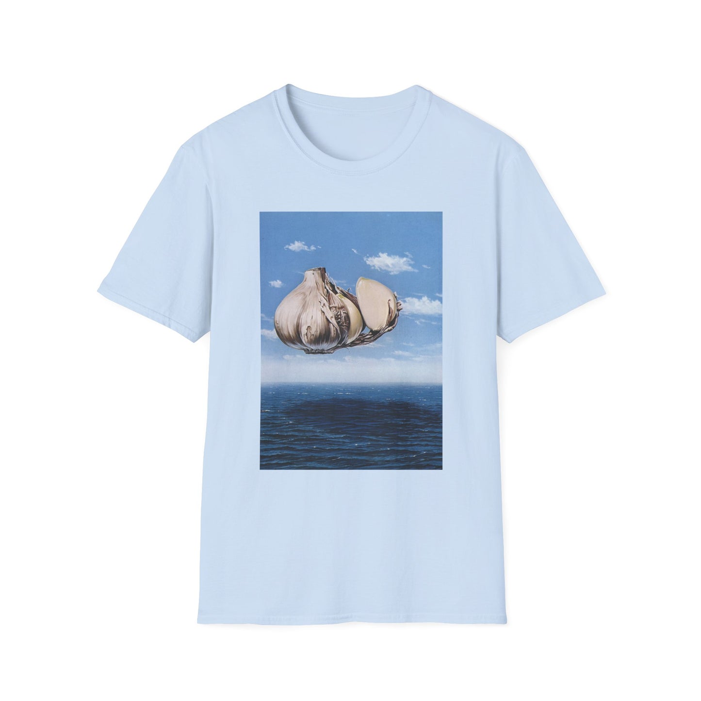 early 70s kazuo haba garlic painting tshirt