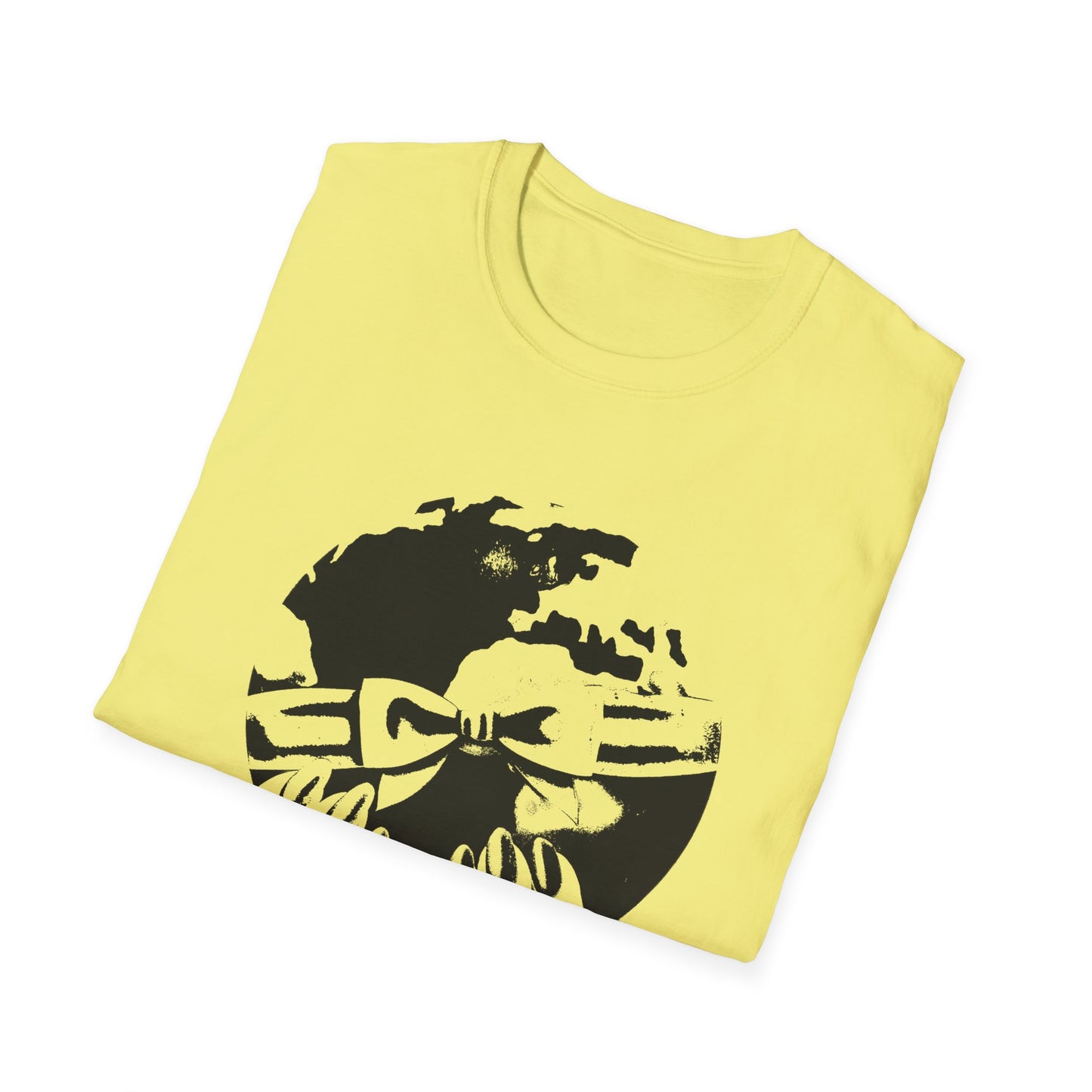 i'd give you the world 80s graphic from a greeting card stencil version tshirt