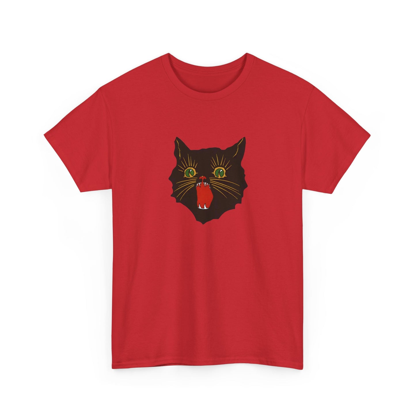vintage halloween cat reproduction tshirt