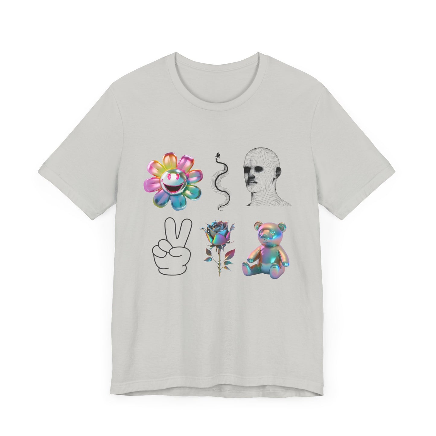 cute creepy clip art image style tshirt