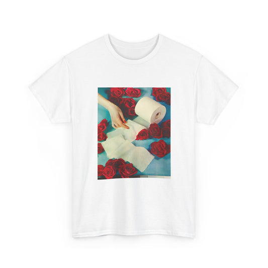 1938 color carbro toilet paper advertisement by paul outerbridge jr. tshirt