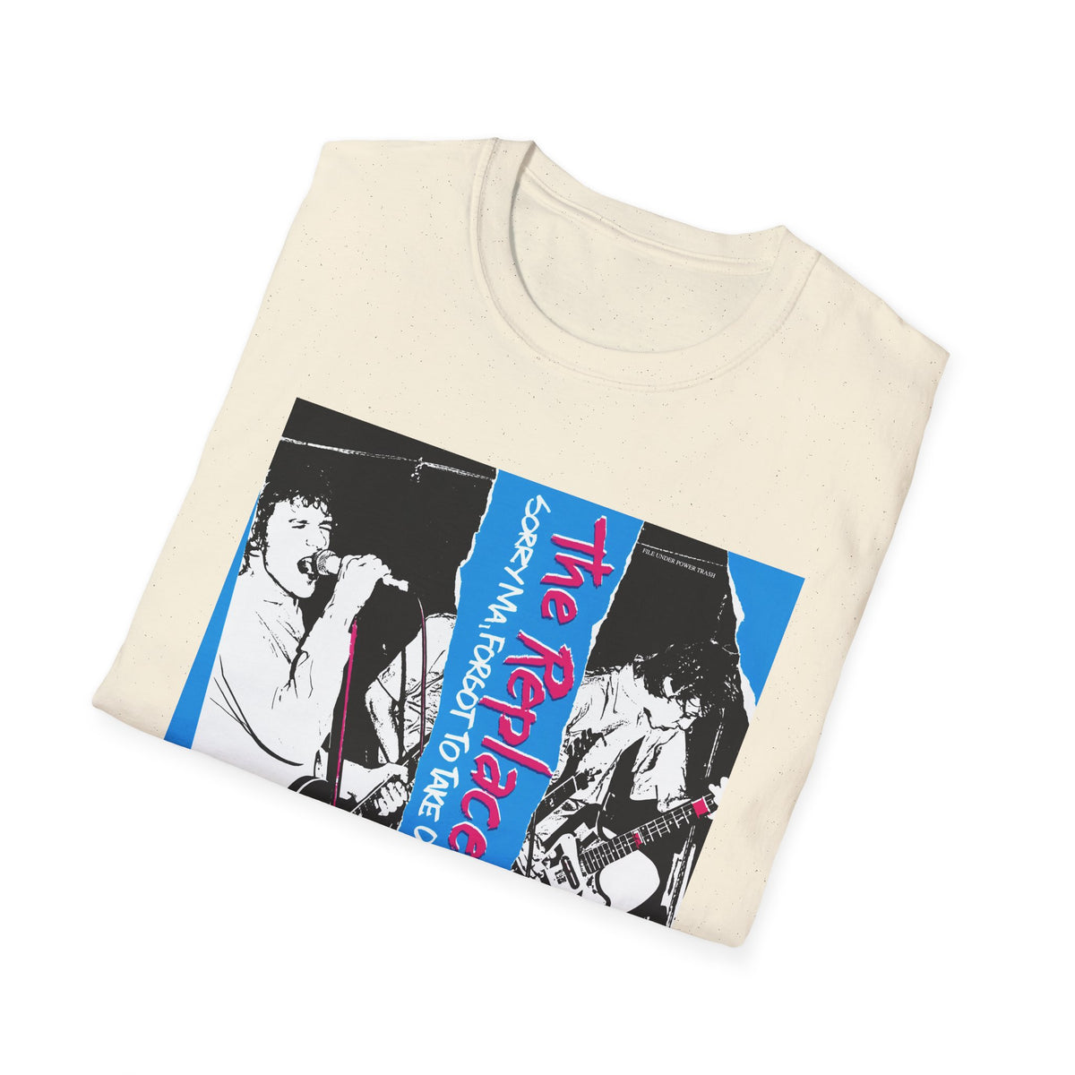 1981 replacements sorry ma, forgot to take out the trash album tshirt