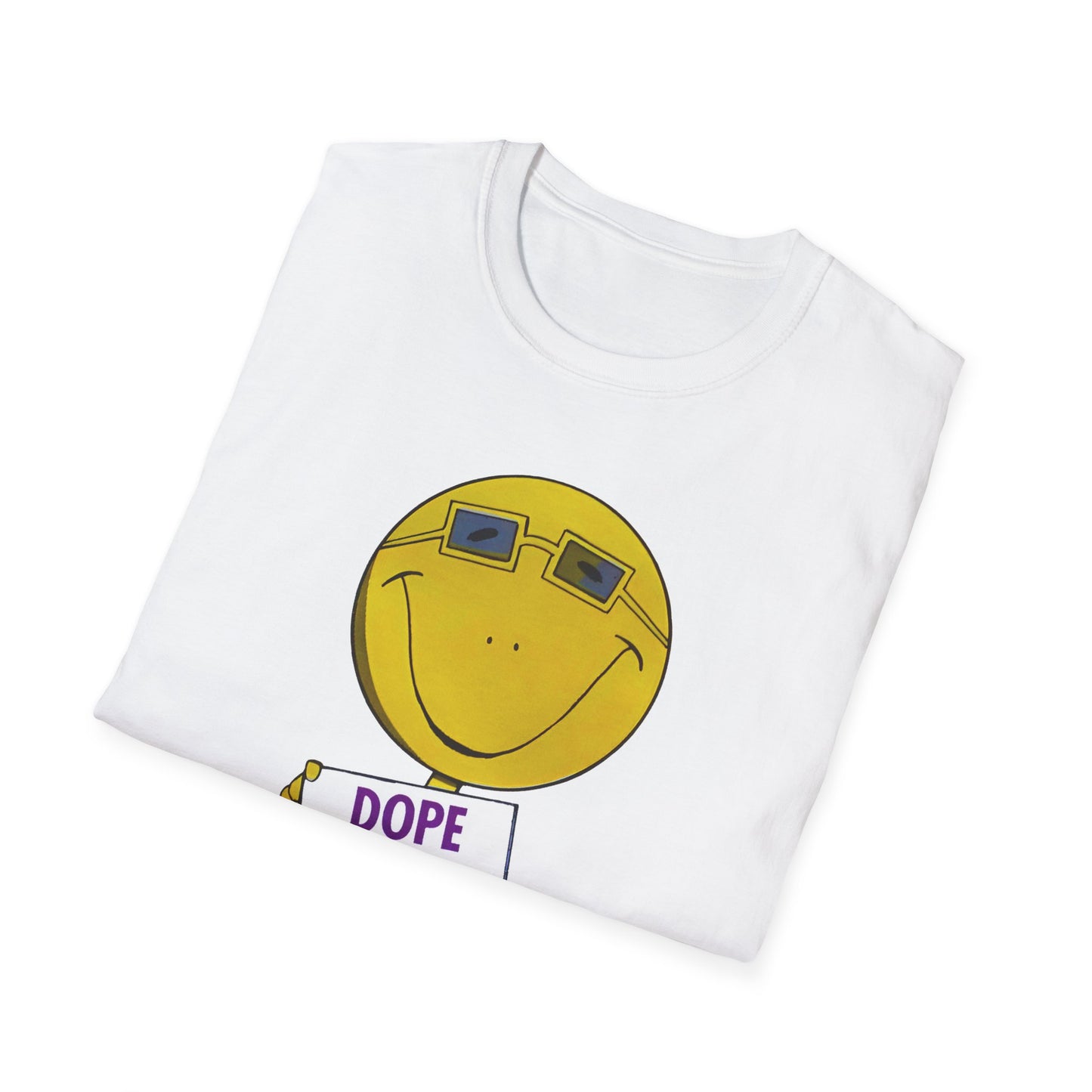 1960s/70s anti-drug poster tshirt "dope is dumb" by smartset smarteen s.o.s tshirt