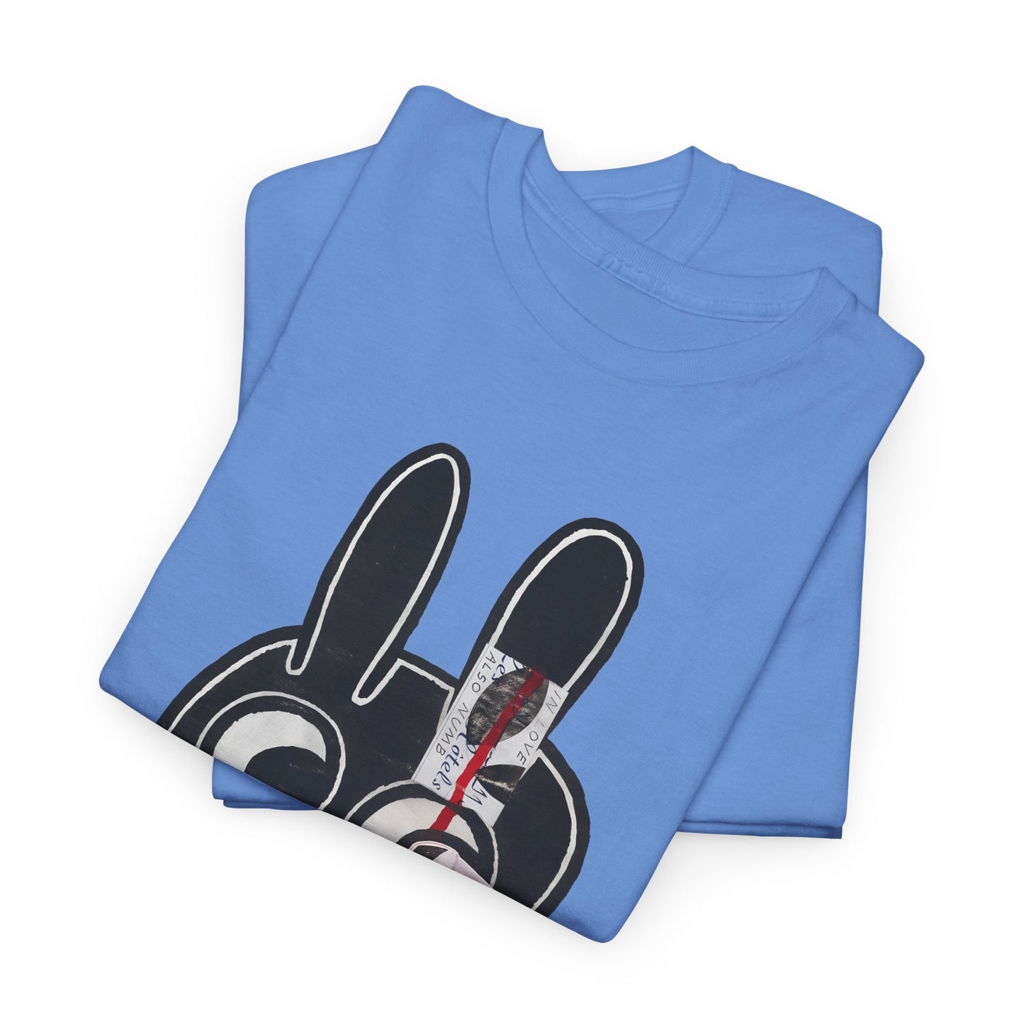 1977 blood by ray johnson reproduction tshirt