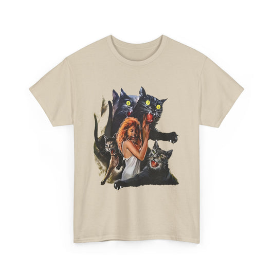 1969 eye of the cat movie poster custom edit tshirt