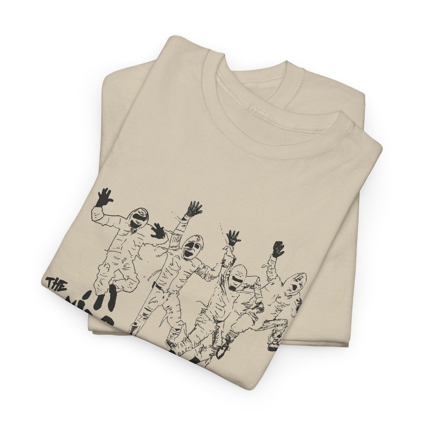 original drawing budget rockers the mummies fan art tshirt