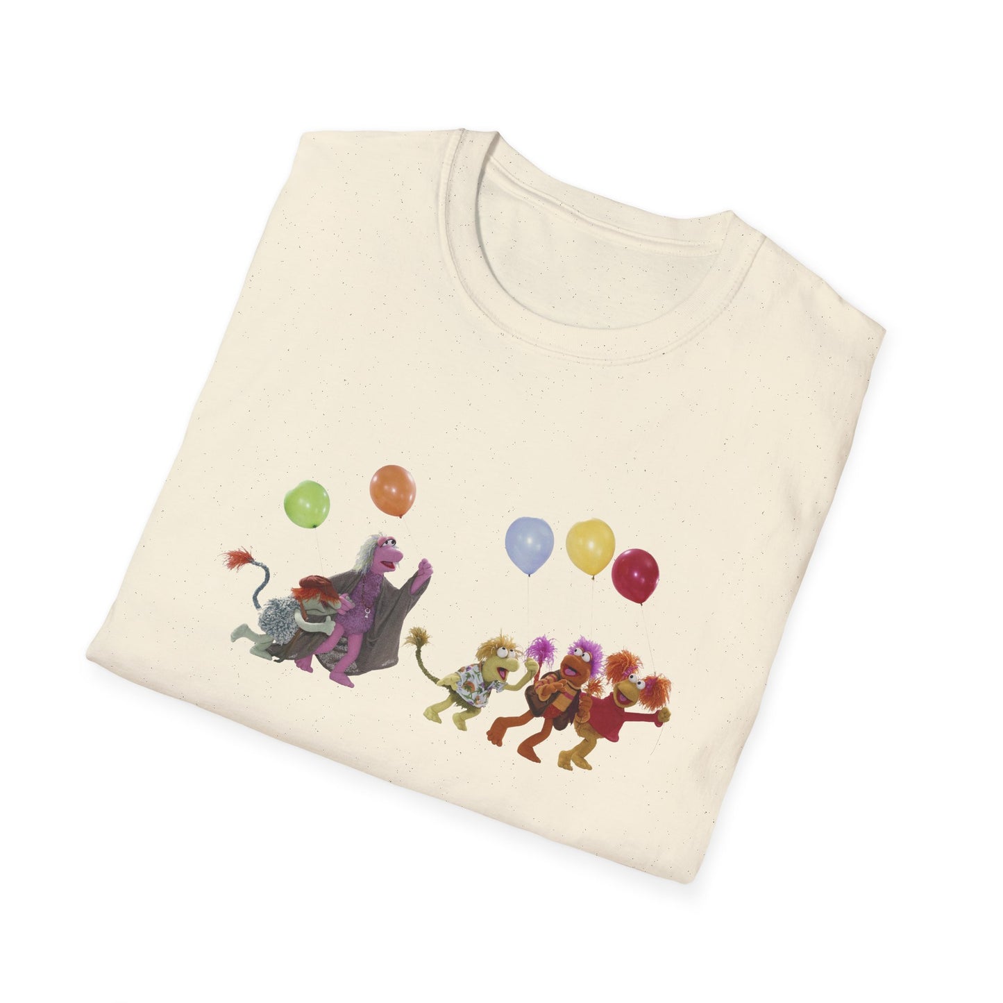 fraggle rock 1983 tv show light tshirt