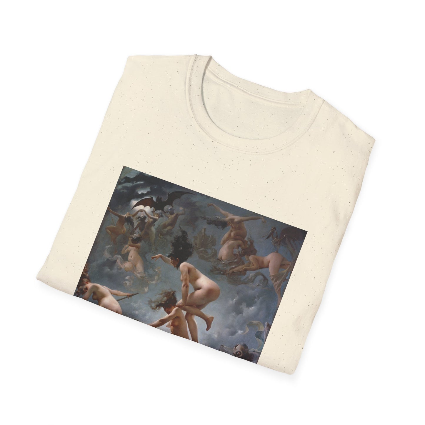 1878 painting witches going to their sabbath by luis ricardo falero tshirt