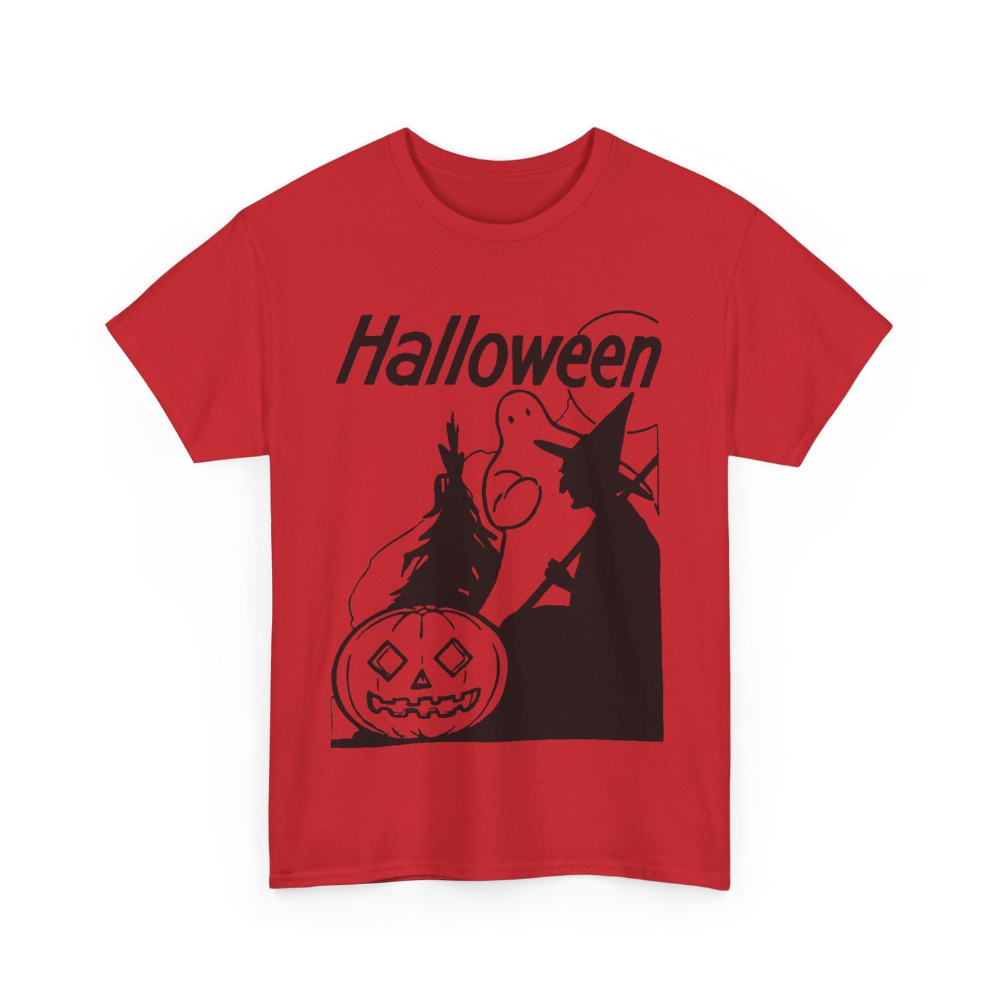 antique halloween graphic reproduction tshirt