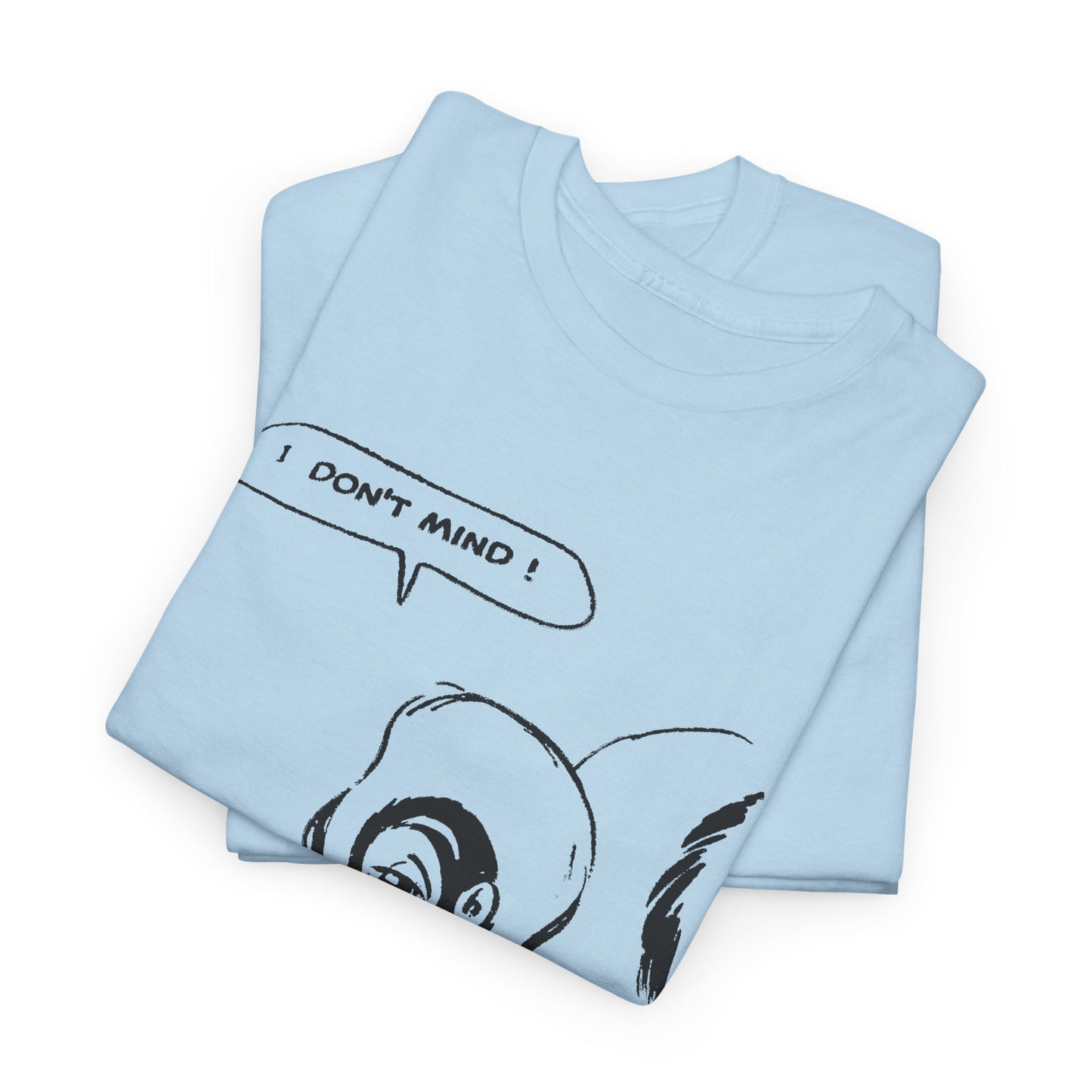 i don't mind cartoon skunk flower from old comic book tshirt