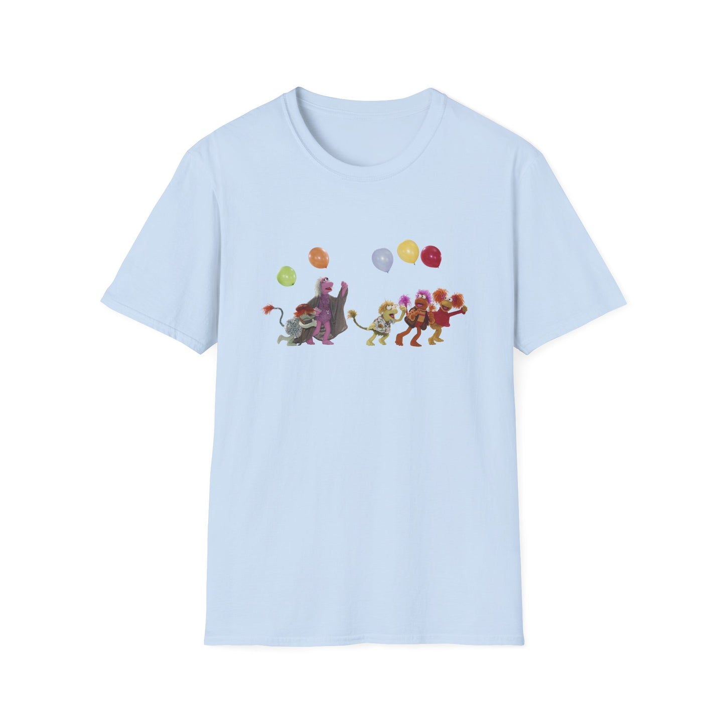 fraggle rock 1983 tv show light tshirt