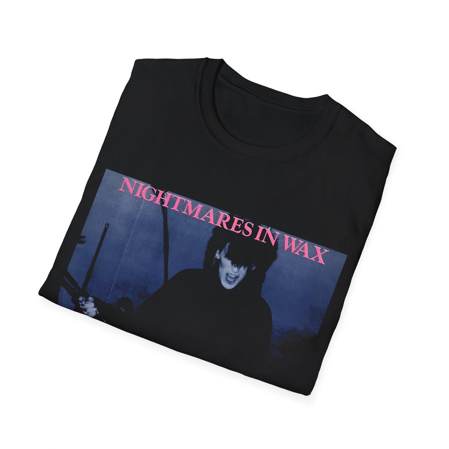 pete burns nightmares in wax record cover tshirt