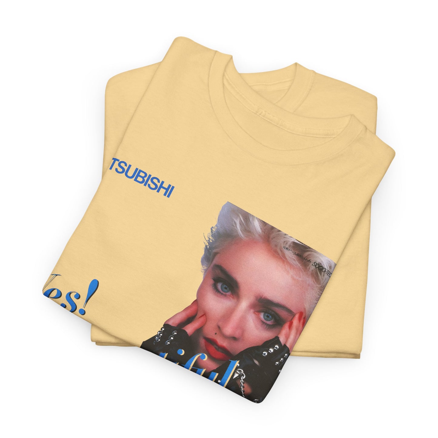 1987 japanese mitsubishi hi fi video ad reproduction tshirt