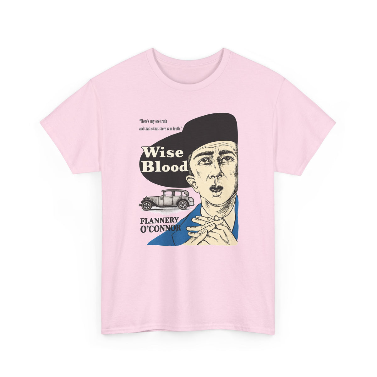 1952 wise blood flannery o'connor alternative book cover tshirt