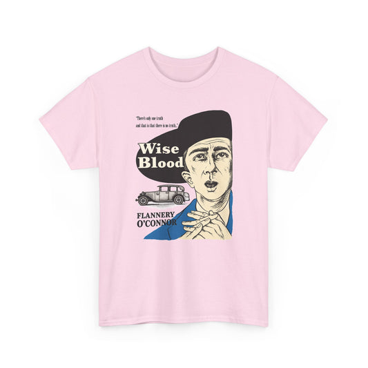 1952 wise blood flannery o'connor alternative book cover tshirt