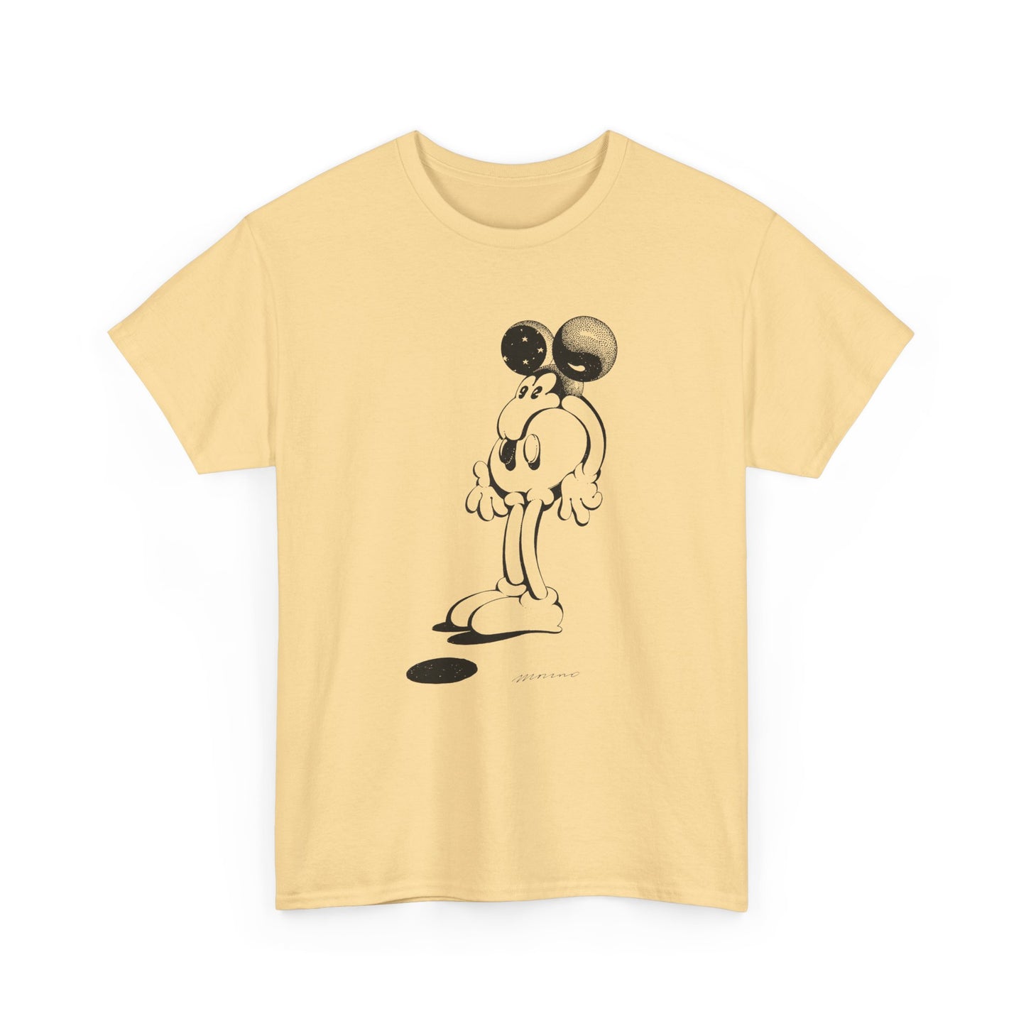 1968 illustration victor moscoso's cosmic mickey tshirt