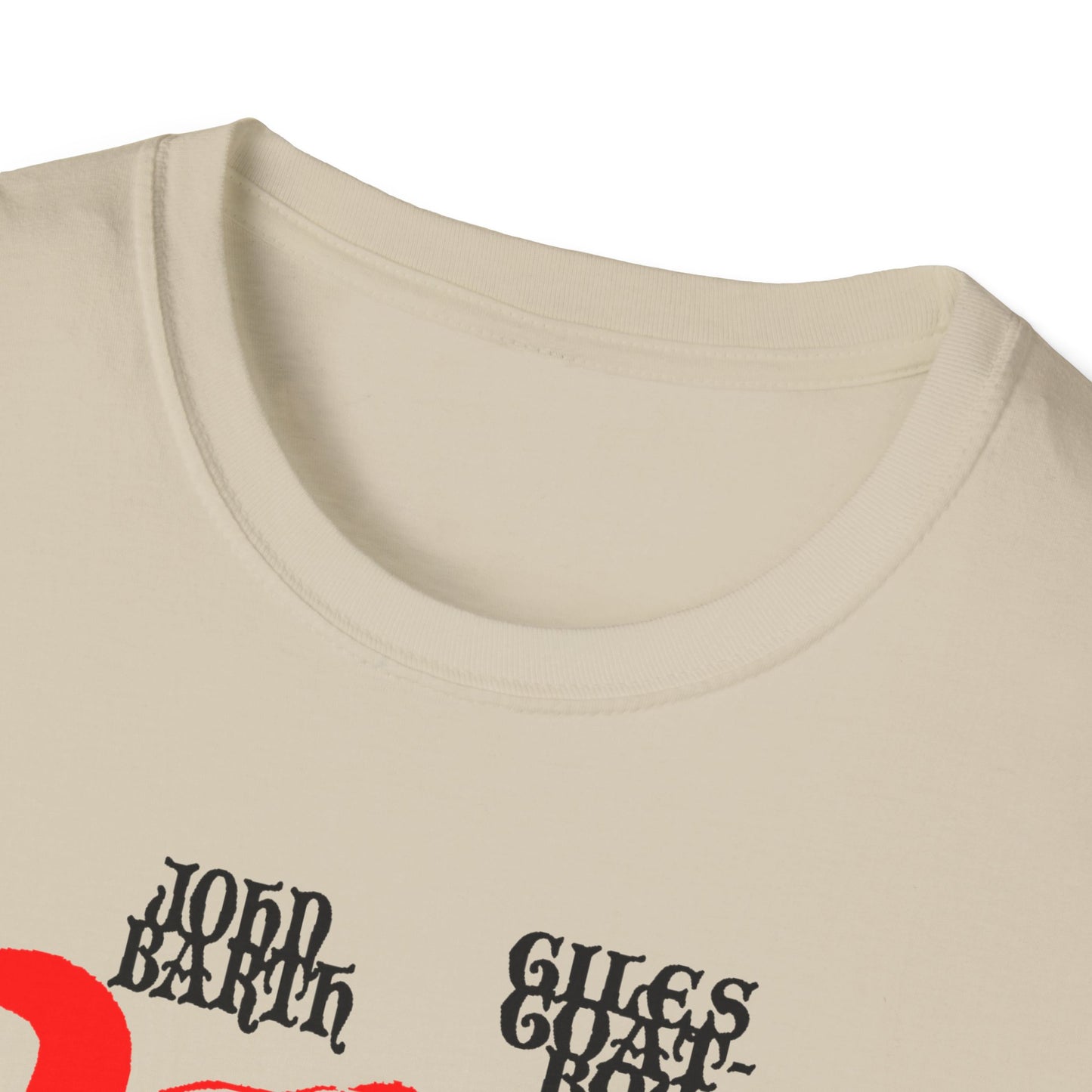 john barth 1966 novel giles goat-boy book cover variant tshirt