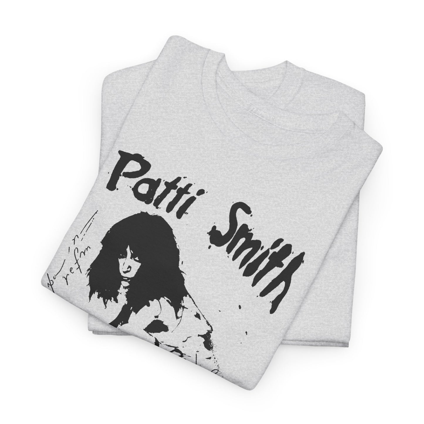 1978 patti smith poetry reading poster custom reproduction tshirt