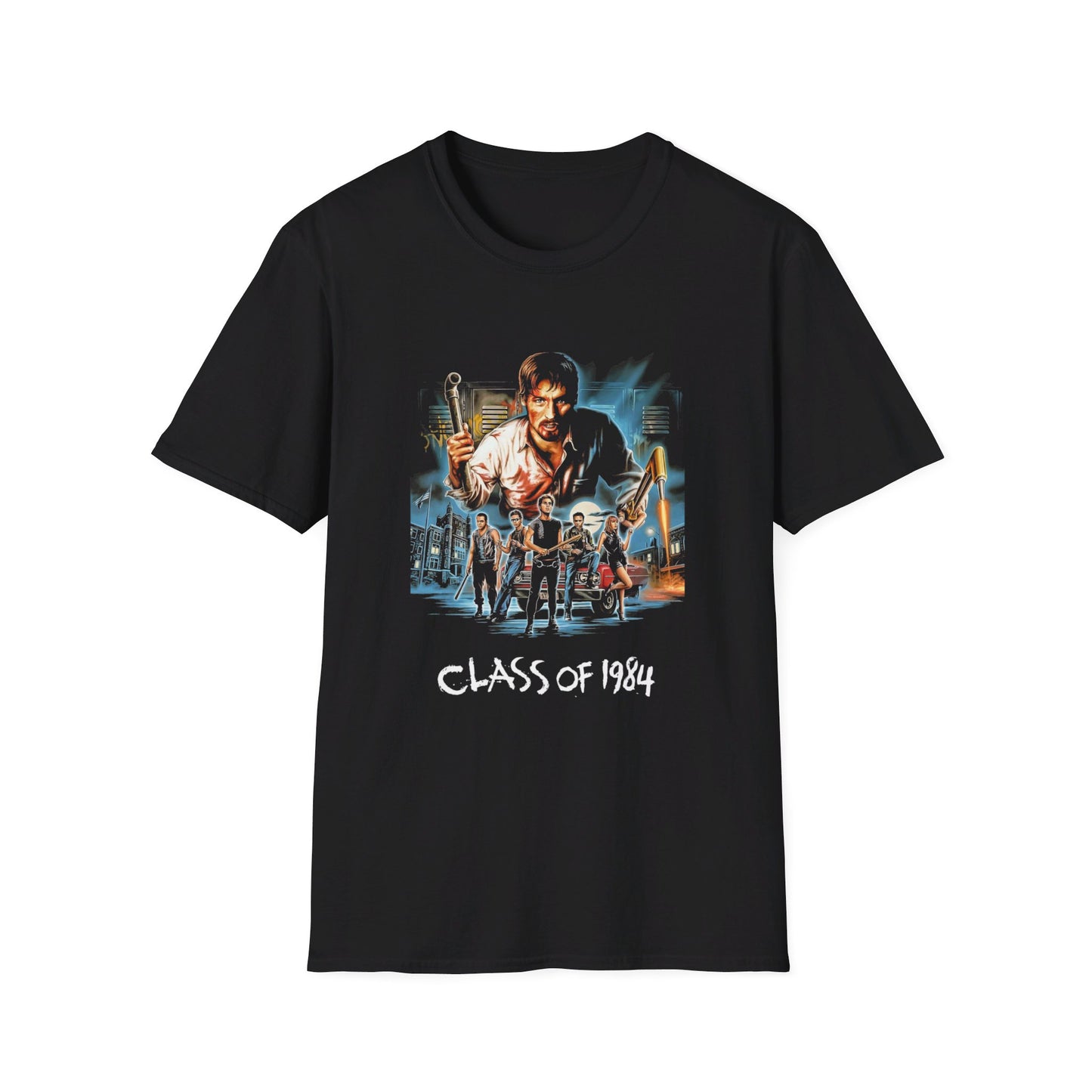 class of 1984 movie poster tshirt