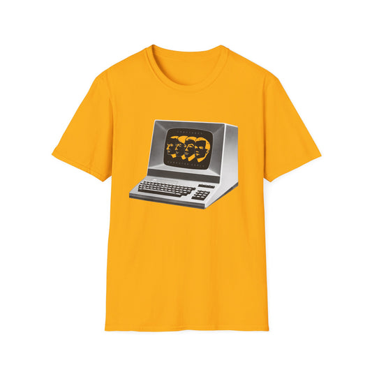 kraftwerk 1981 computer world album custom colour tshirt