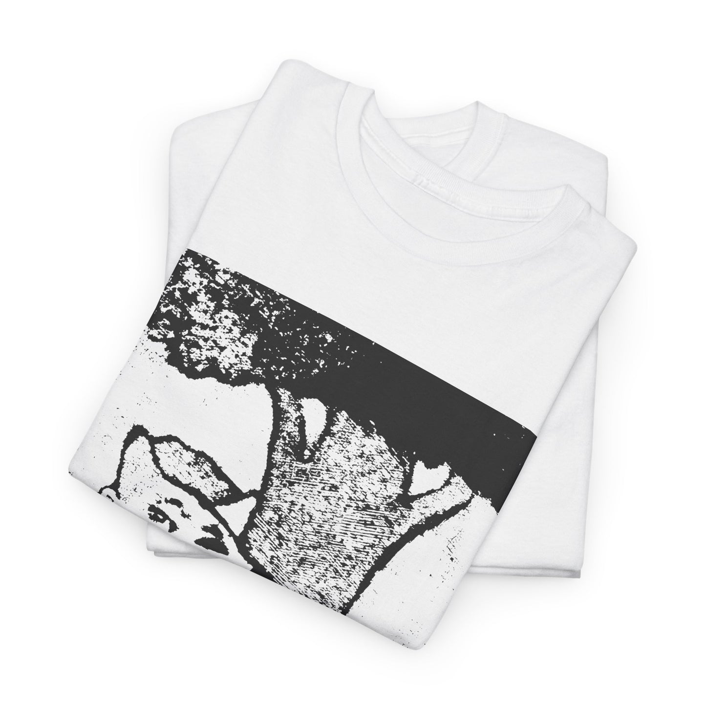 mid twentieth century the boy and the dog illusion artwork reproduction tshirt