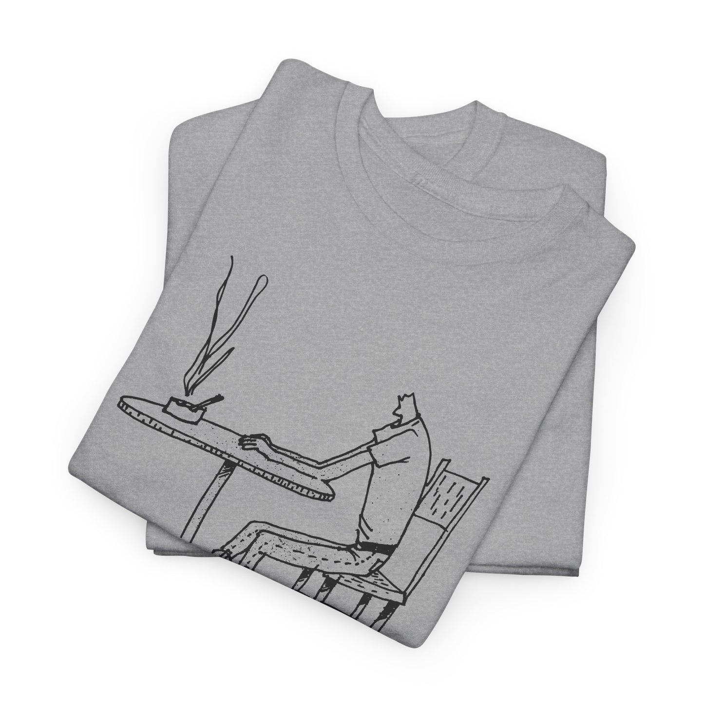 original drawing from microwave oven by kkidss music video tshirt