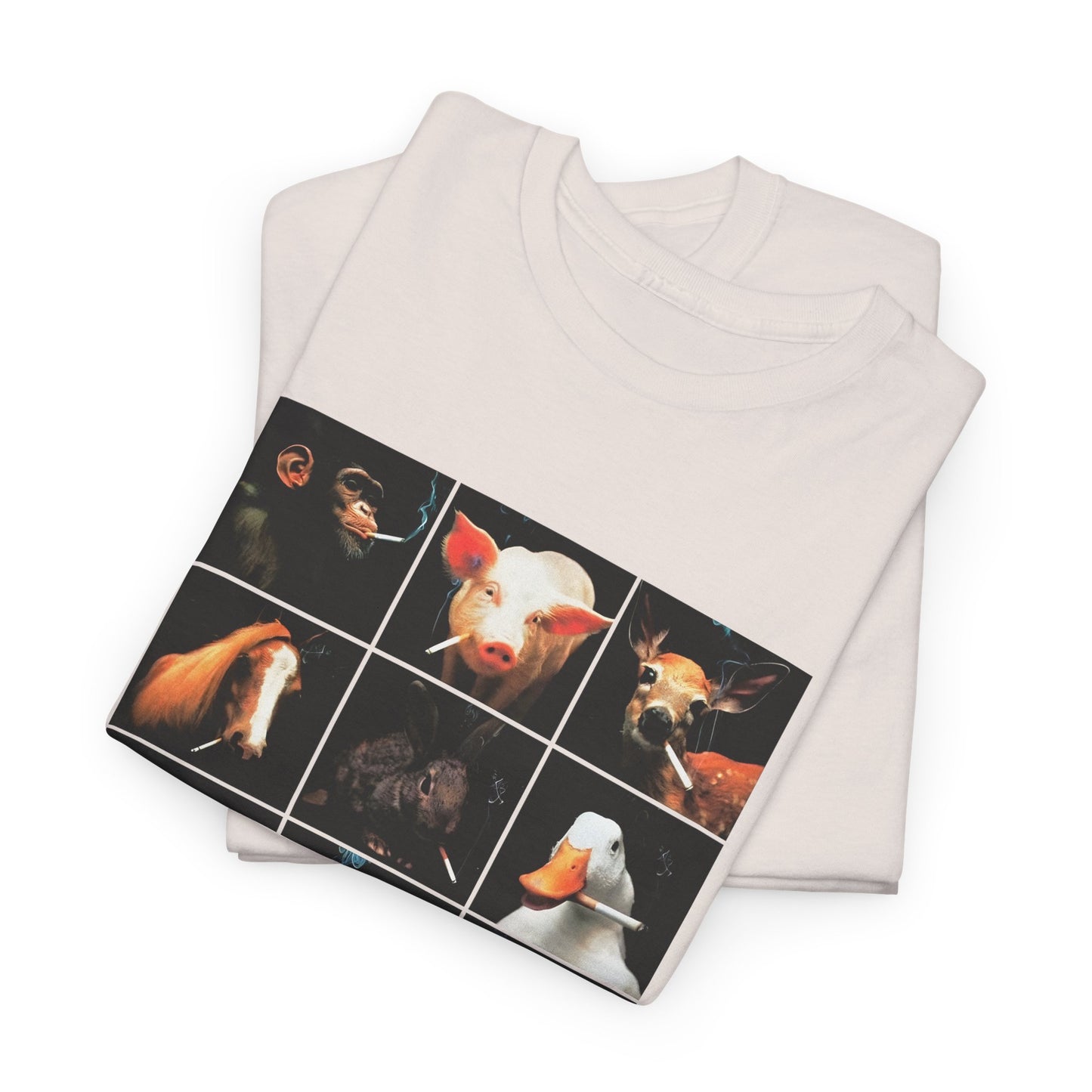 1990s anti smoking campaign poster it looks just as stupid when you do it reproduction tshirt