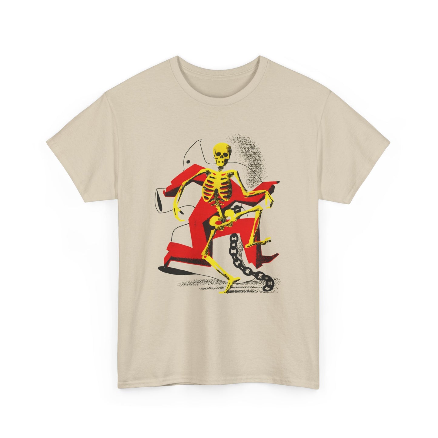 early 1900s dancing skeleton by spanish painter manolo prieto reproduction tshirt