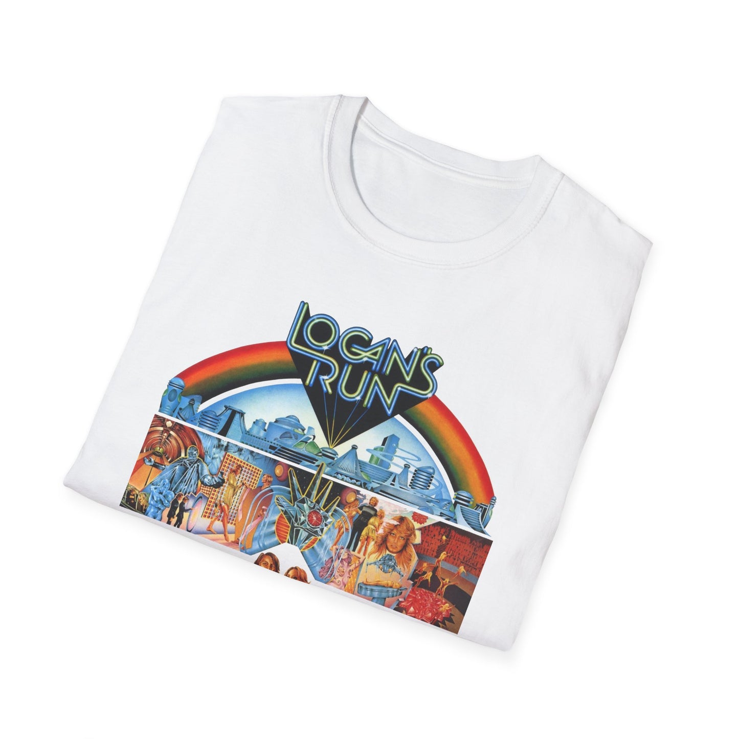 logan's run movie poster tshirt