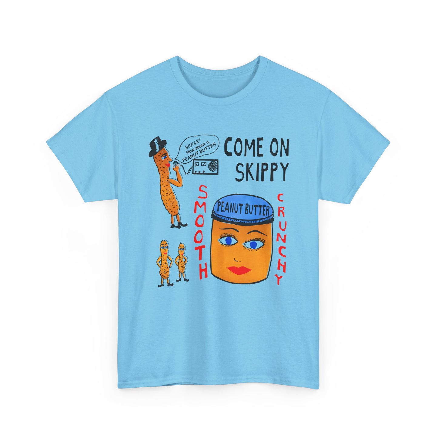 strange peanut butter qsl card custom edit tshirt