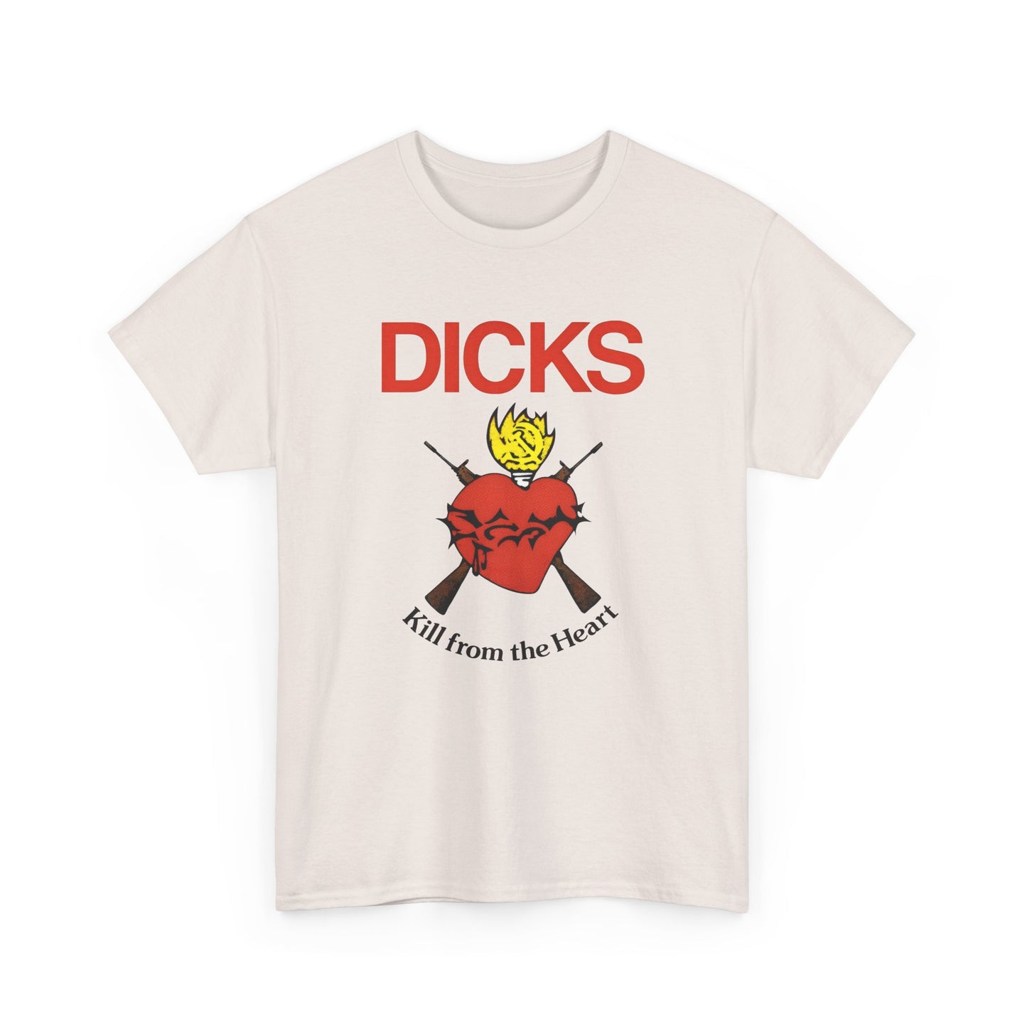 1983 kill from the heart by dicks album cover tshirt