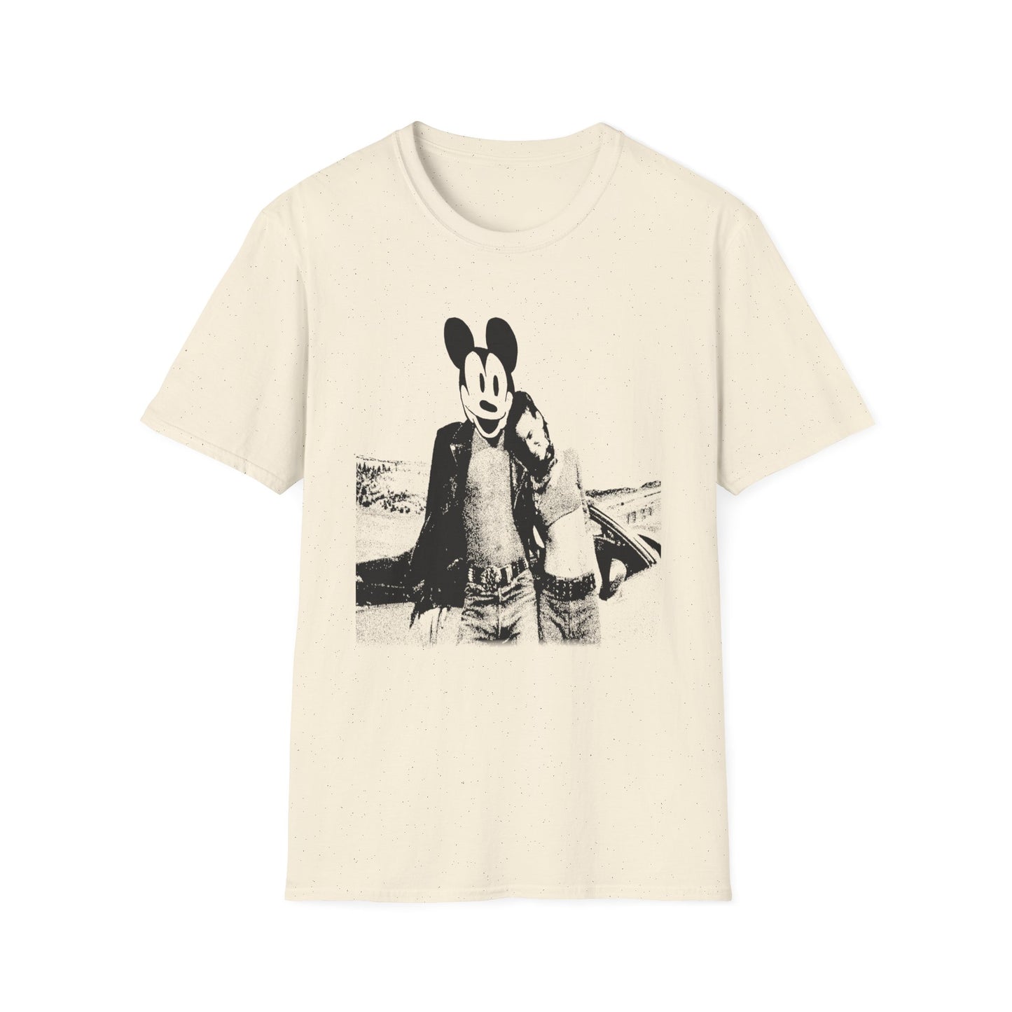 steamboat mickey and mallory knox natural born killers parody weird tshirt